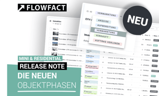 Flowfact Objektphasen