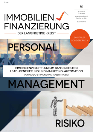 Titelseite Beitrag ProFido Immobilien Finanzierung - der langfristige Kredit