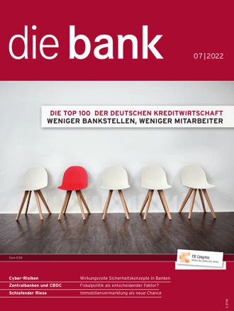 Titelseite Beitrag ProFido die bank 2022-07