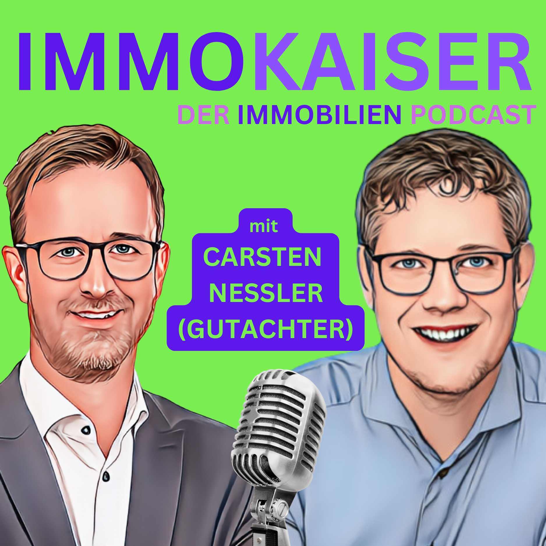 Podcast Cover ImmoKaiser Folge 26 mit Carsten Nessler  